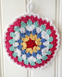 Granny-Go-Round Kitchen Set Crochet Pattern - Maggie's Crochet