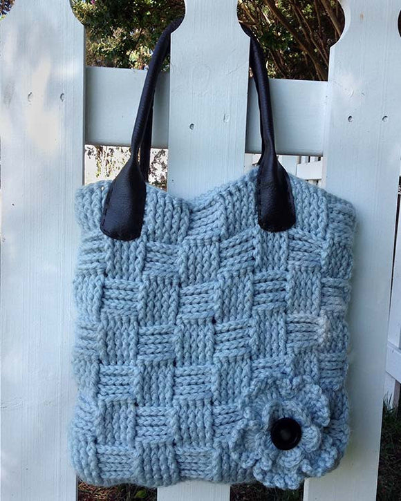 Basket Weave Bag Crochet Pattern - Maggie's Crochet