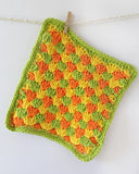 Orange Dishcloth Set Crochet Pattern - Maggie's Crochet
