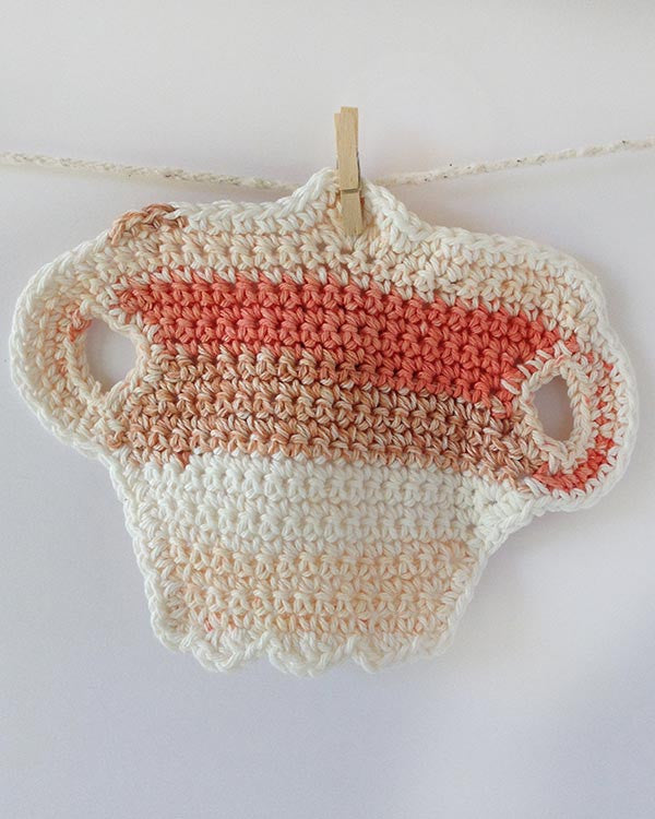 Stripes Dishcloth Set Crochet Pattern - Maggie's Crochet