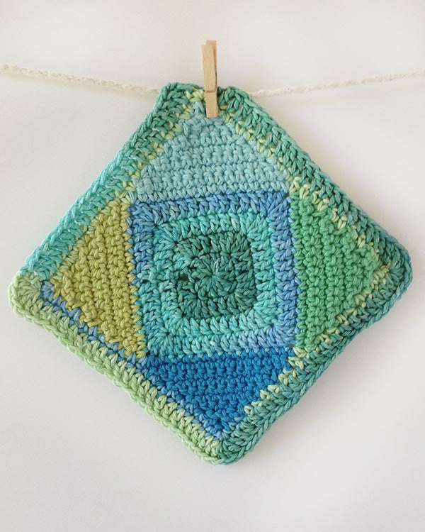 Stripes Dishcloth Set Crochet Pattern - Maggie's Crochet