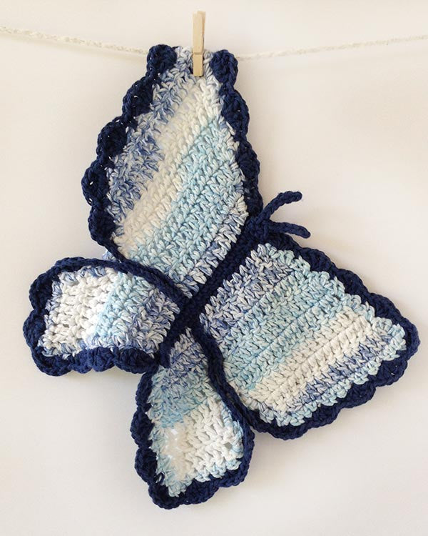 Stripes Dishcloth Set Crochet Pattern - Maggie's Crochet