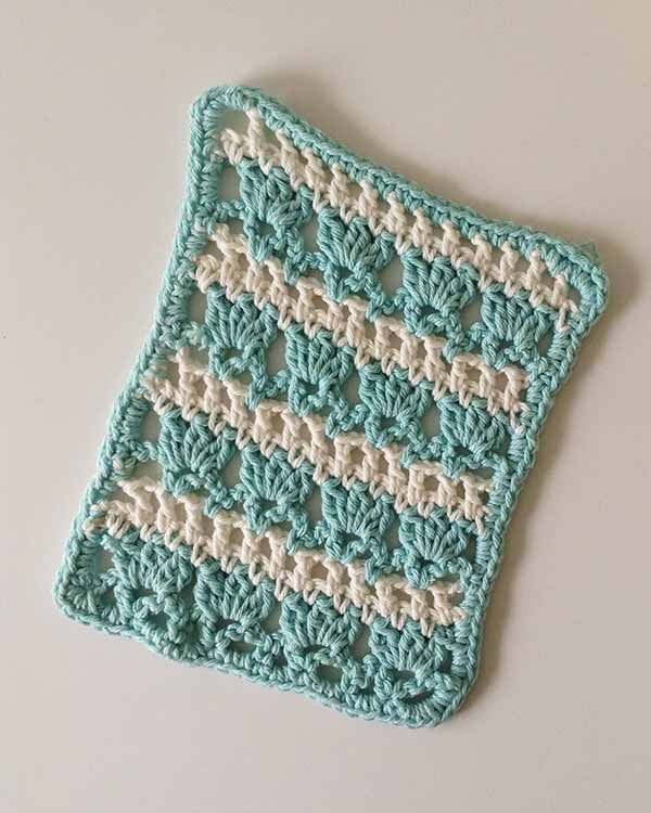 Seaside Dishcloths Set Crochet Pattern - Maggie's Crochet