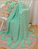 Popcorns & Pinwheel Roses Afghan Set Crochet Pattern - Maggie's Crochet