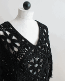 Lacy Floral Poncho Crochet Pattern - Maggie's Crochet
