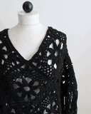 Lacy Floral Poncho Crochet Pattern - Maggie's Crochet