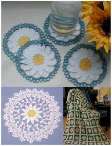 Daisy Decor Crochet Pattern - Maggie's Crochet