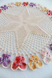 Vintage Pansy Star Doilies Crochet Pattern - Maggie's Crochet