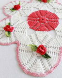 Rose Radiance Doily - Maggie's Crochet
