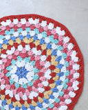 Easy Granny Rug Round Crochet Pattern for Beginners - Maggie's Crochet