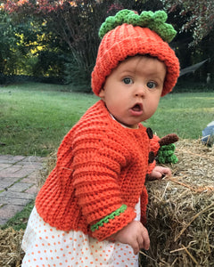 Pumpkin Baby Easy Crochet Set - Maggie's Crochet