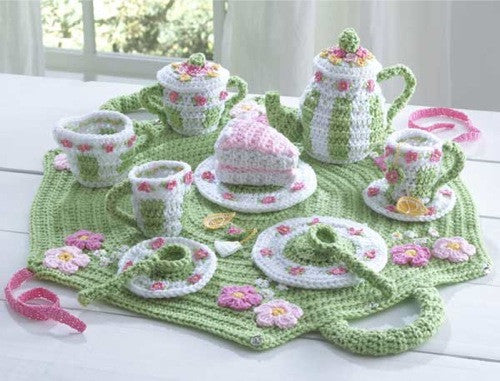 Tea Set Crochet Pattern