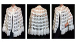 Lacy Ripple Cape Crochet Pattern