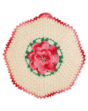 Vintage High Tea Potholders Crochet Pattern - Maggie's Crochet