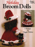 Holiday Broom Dolls 1 Crochet Pattern Leaflet - Maggie's Crochet