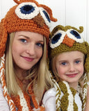 Hootin' Hat Set Crochet Pattern - Maggie's Crochet