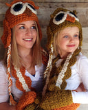 Hootin' Hat Set Crochet Pattern - Maggie's Crochet