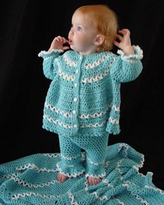 Blueberry Baby Layette Crochet Pattern - Maggie's Crochet