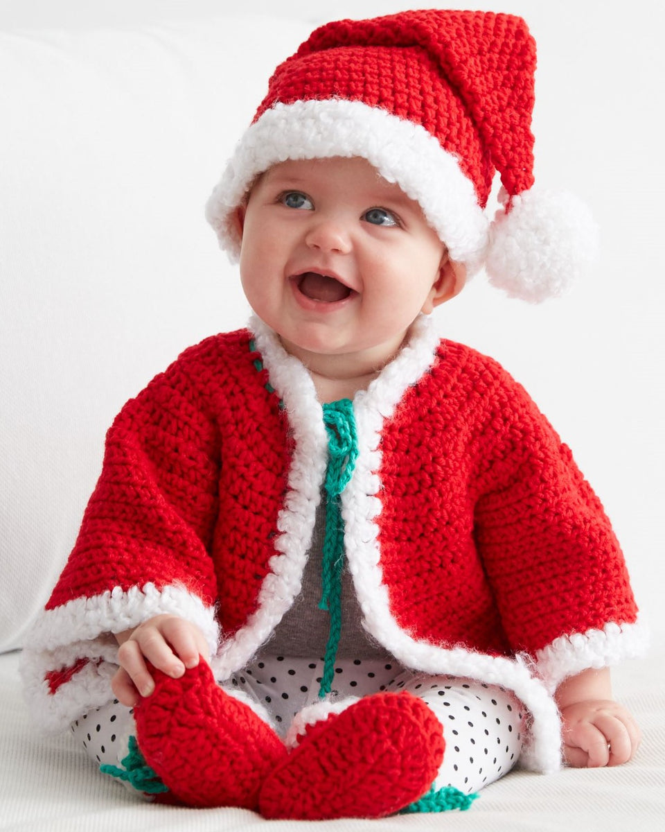 Santa Baby Set Crochet Pattern– Maggie's Crochet
