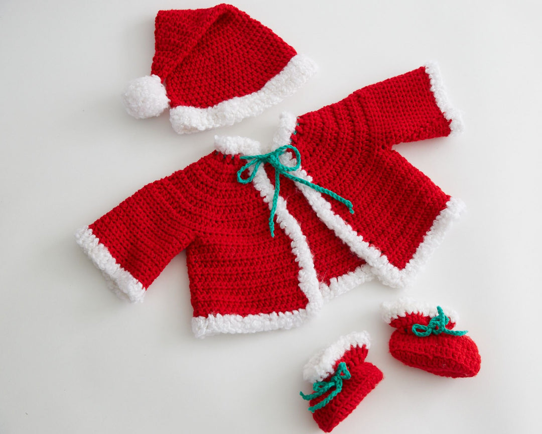 Santa Baby Set Crochet Pattern – Maggie's Crochet