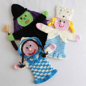 Storybook Puppets: Wizard of Oz Set 1 Pattern - Maggie's Crochet