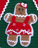 Gingerbread Tree Skirt Crochet Pattern - Maggie's Crochet