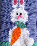 Easter Bunnies Afghan and Pillow Set Crochet Pattern - Maggie's Crochet