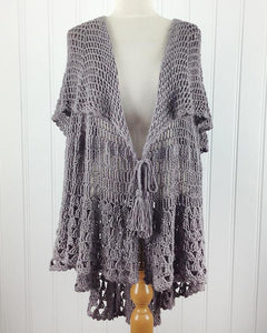 East Hampton Vintage Cape Crochet Pattern - Maggie's Crochet