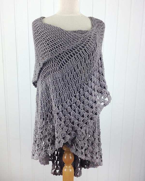 East Hampton Vintage Cape Crochet Pattern - Maggie's Crochet