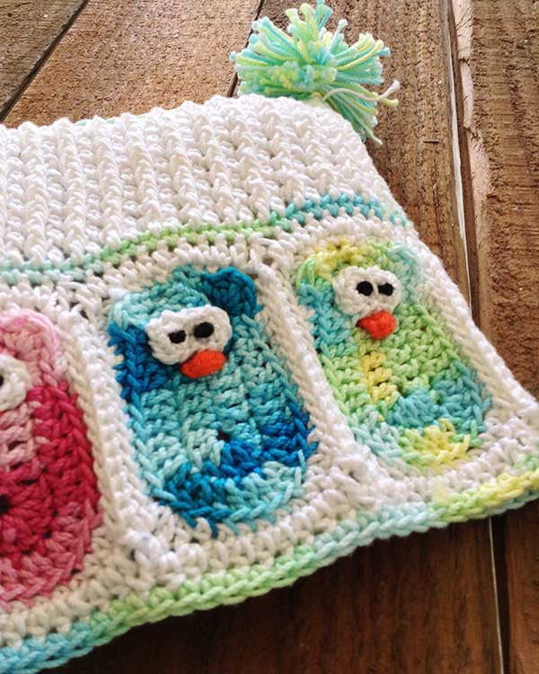 Crochet Hexagon Crochet Owl Baby Blanket Pattern Free Handmade OWL