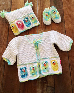 Baby Owl Layette Crochet Pattern - Maggie's Crochet