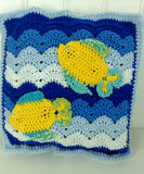 Paradise Reef Afghan & Pillow Set Crochet Pattern - Maggie's Crochet