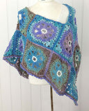 Lacy Floral Poncho Crochet Pattern - Maggie's Crochet