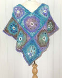 Lacy Floral Poncho Crochet Pattern - Maggie's Crochet