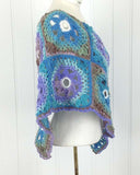 Lacy Floral Poncho Crochet Pattern - Maggie's Crochet