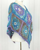 Lacy Floral Poncho Crochet Pattern - Maggie's Crochet
