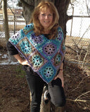 Lacy Floral Poncho Crochet Pattern - Maggie's Crochet