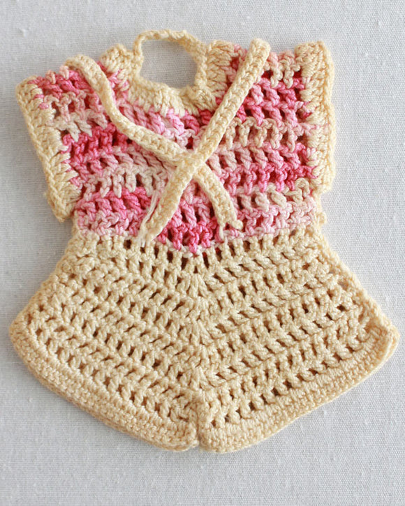 Vintage Romper Potholder Crochet Pattern - Maggie's Crochet