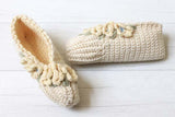 Vintage Floral Slippers Crochet Pattern - Maggie's Crochet