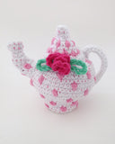 Polka Dot Tea Set With Picnic Basket Crochet Pattern - Maggie's Crochet